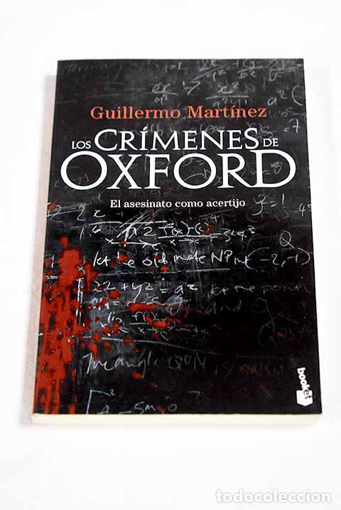 Livros em segunda m&atilde;o: Los cr&iacute;menes de Oxford.- Mart&iacute;nez, Guillermo