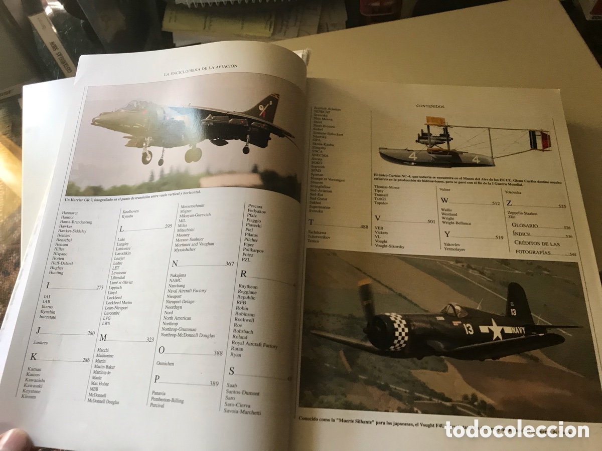 Libros: Enciclopedia de la aviaci&oacute;n. Robert Jackson. Edimat. - Foto 5