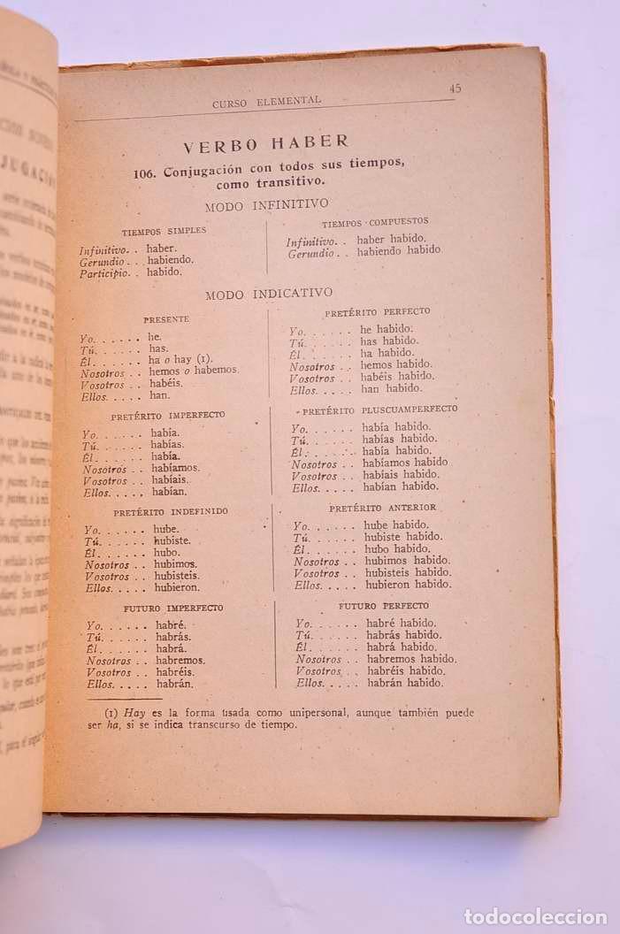 Libros: Gram&aacute;tica espa&ntilde;ola con pr&aacute;cticas de an&aacute;lisis. Curso elemental - MIRANDA PODADERA, Luis - Foto 3