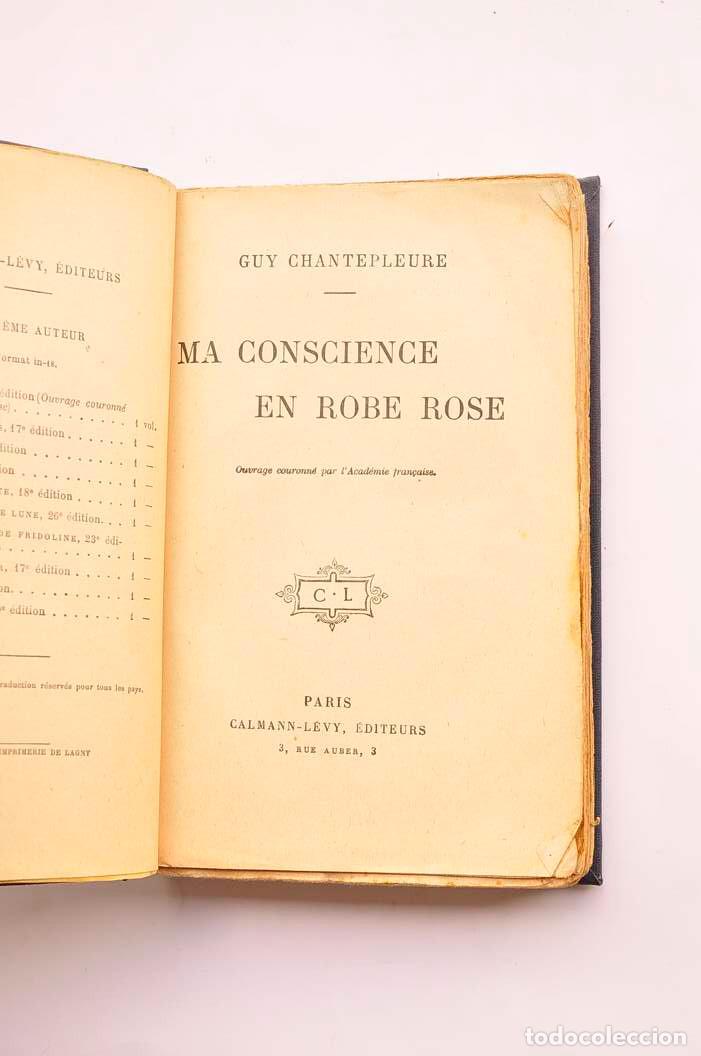 Libros: Ma conscience en robe rose - CHANTEPLEURE, Guy - Foto 4