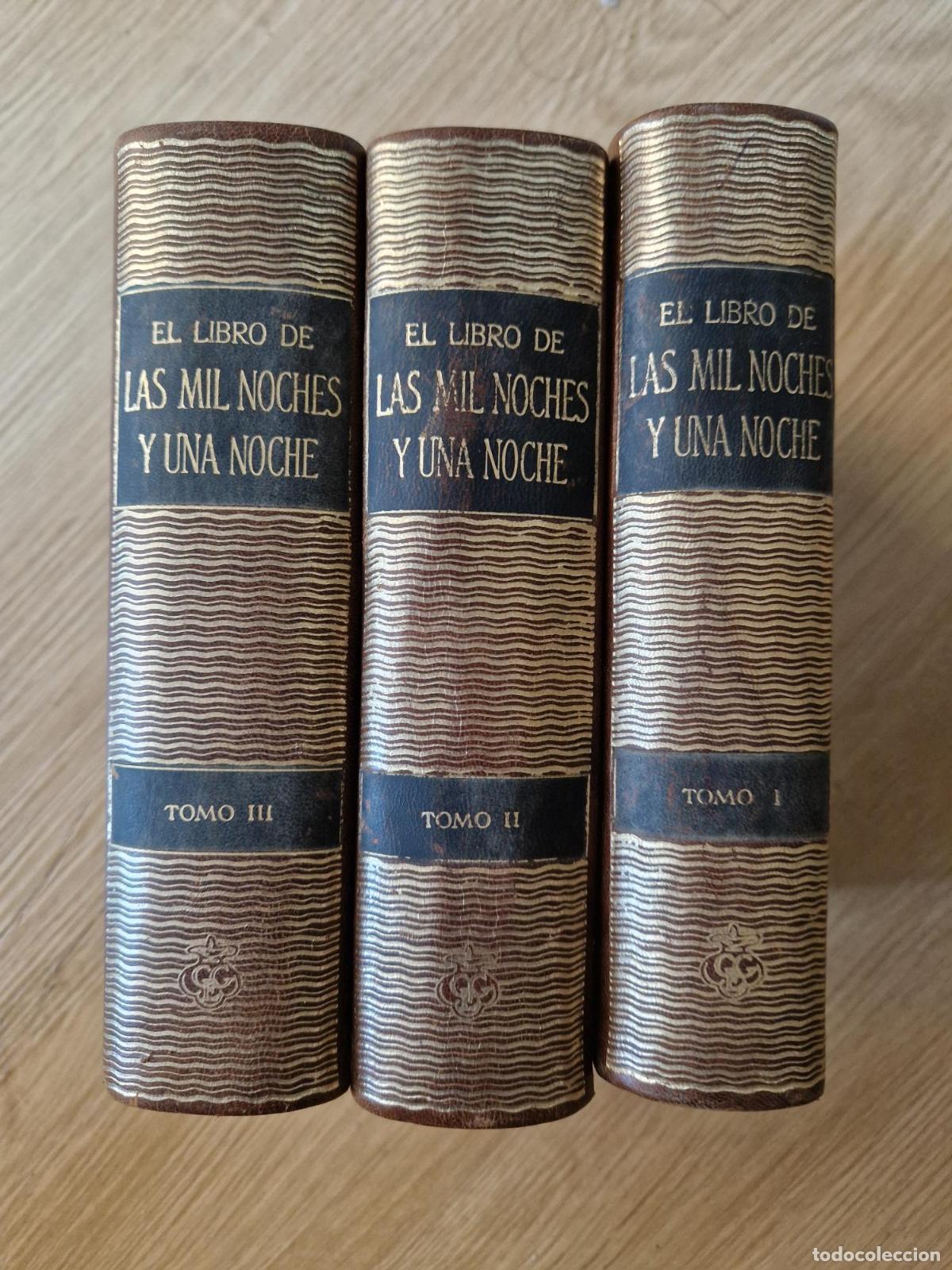 B&uuml;cher: El libro de las mil noches y una noche (3 TOMOS) -