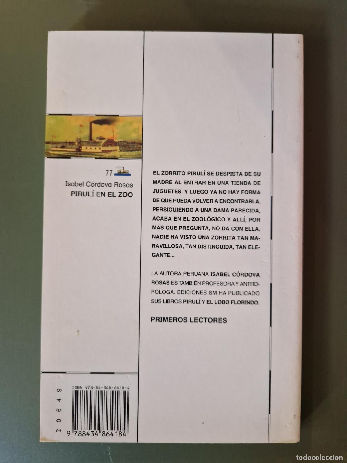 Libros: Pirul&iacute; en el zoo - Isabel C&oacute;rdova Rosas - Foto 3