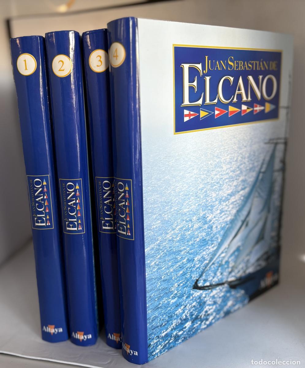 Livres: Juan Sebasti&aacute;n de Elcano. OBRA COMPLETA. 4 VOLUMENES - TDK1285