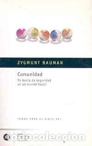 Libros: Comunidad - Zygmunt Bauman