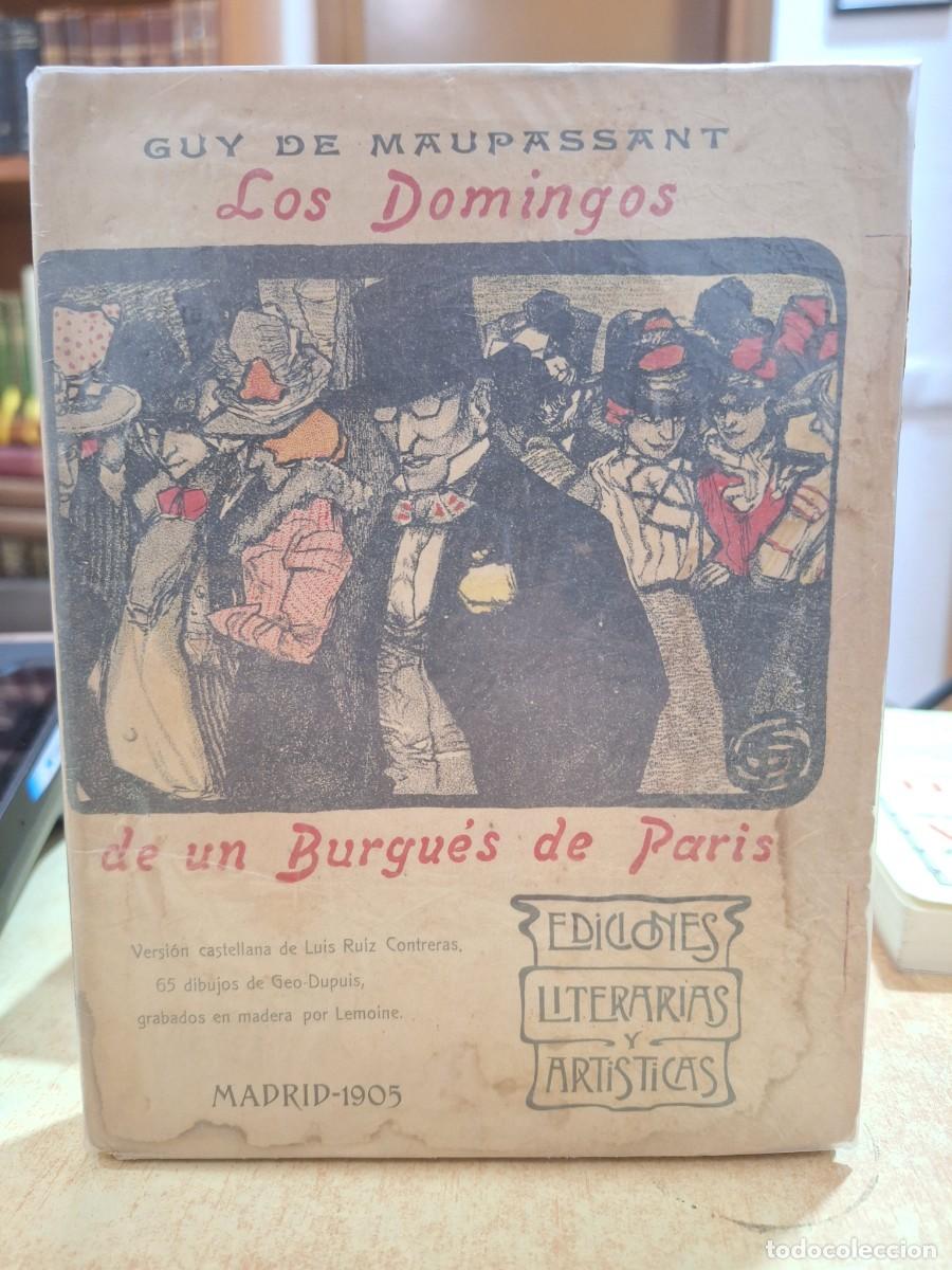 B&uuml;cher: LOS DOMINGOS. Edici&oacute;n ilustrada. - GUY DE MAUPASSANT.