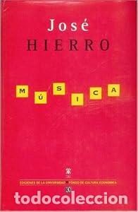 Livros em segunda m&atilde;o: M&uacute;sica - Jos&eacute; Hierro