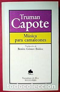 Livros em segunda m&atilde;o: M&uacute;sica para camaleones - Truman Capote