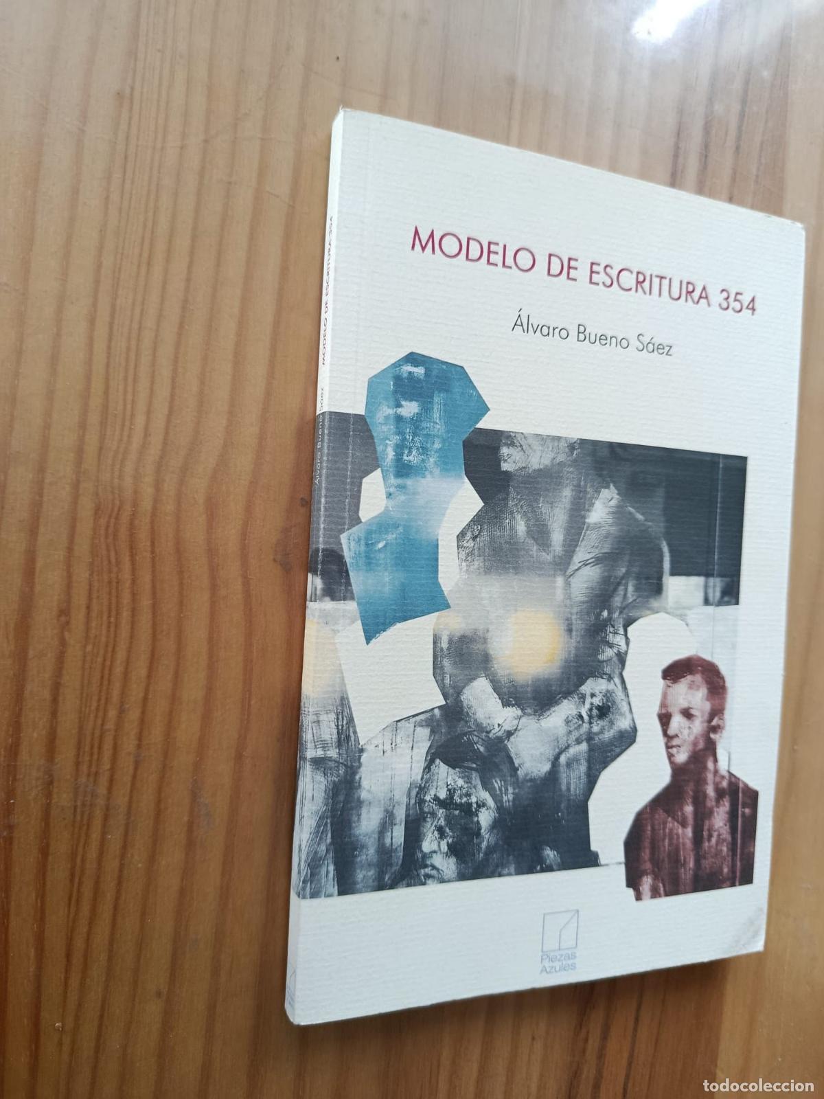 Livres: Modelo de escritura 354 - ALVARO BUENO SAEZ