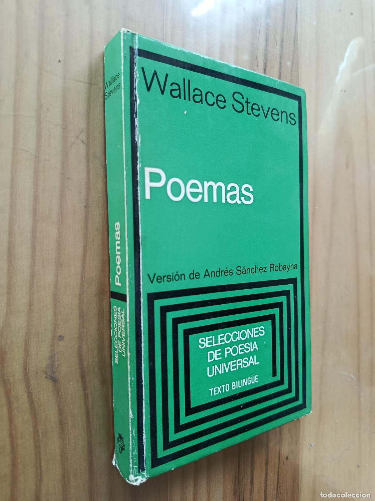 Livres: POEMAS, PLAZA & JANES,198 - WALLACE STEVENS,