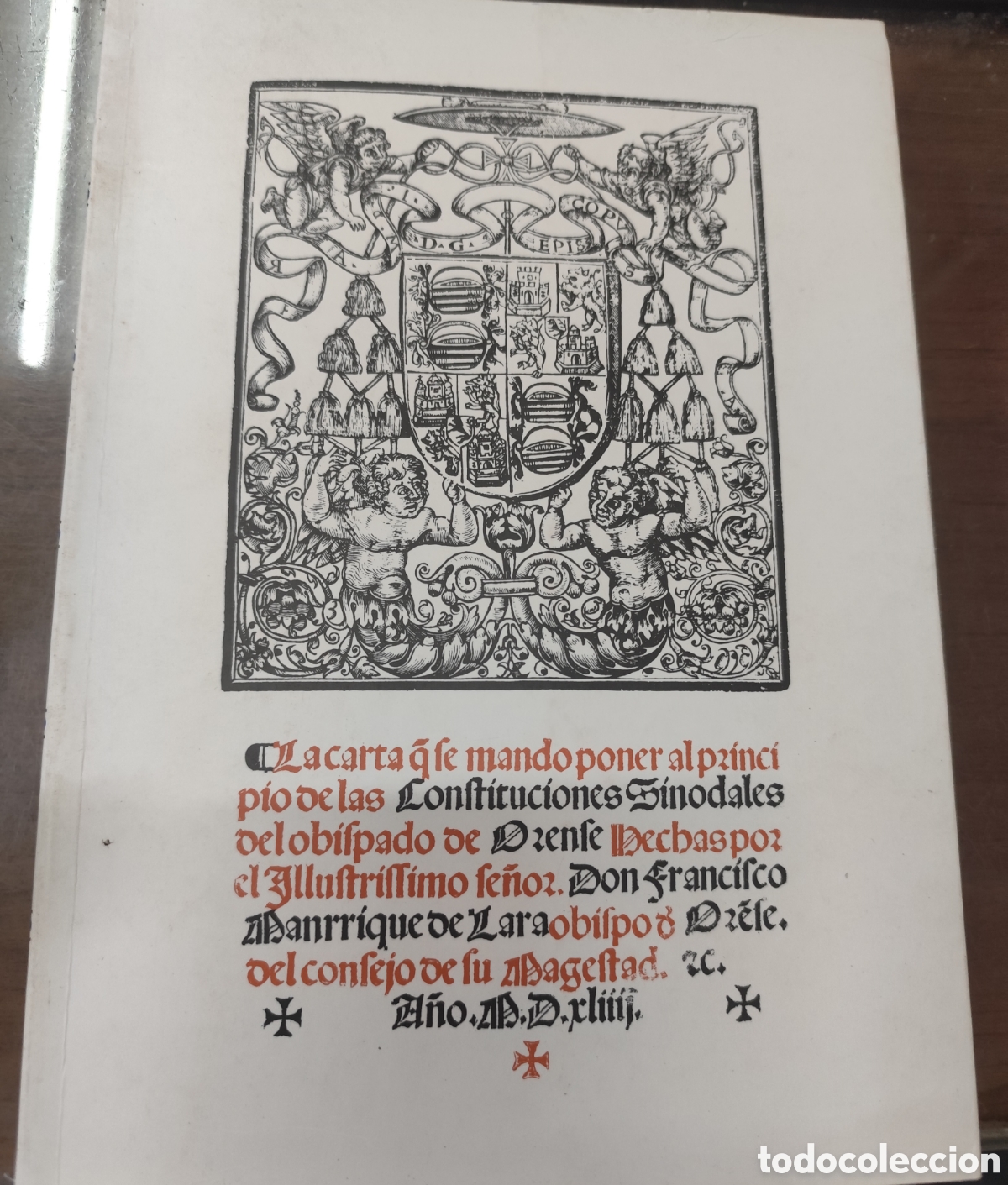 B&uuml;cher: CONSTITUCIONES SINODALES DEL OBISPADO DE ORENSE. Galicia - MANRIQUE DE LARA,Francisco