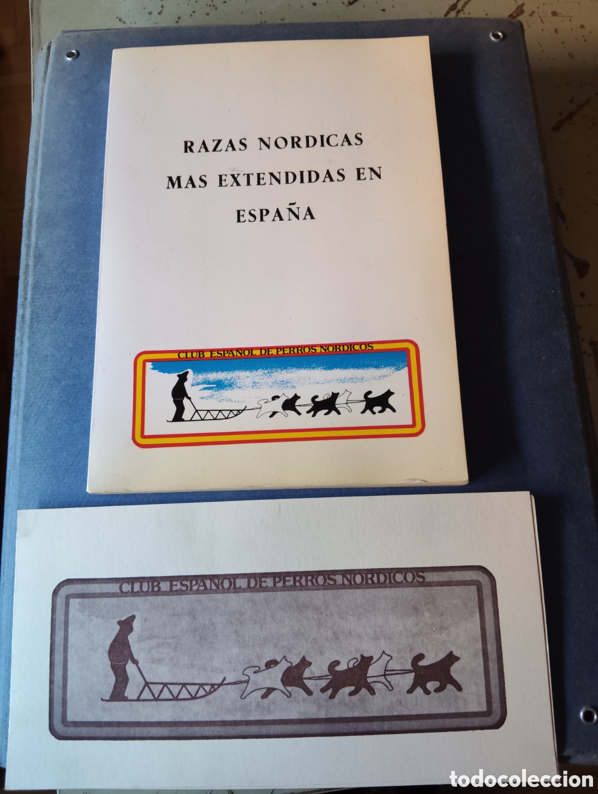 Libros: Razas n&oacute;rdicas m&aacute;s extendidas en Espa&ntilde;a. Tarjeta de presentaci&oacute;n del libro.