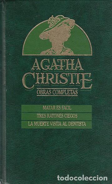 books: Matar es f&aacute;cil; Tres ratones ciegos; La muerte visita al dentista - CHRISTIE, AGATHA