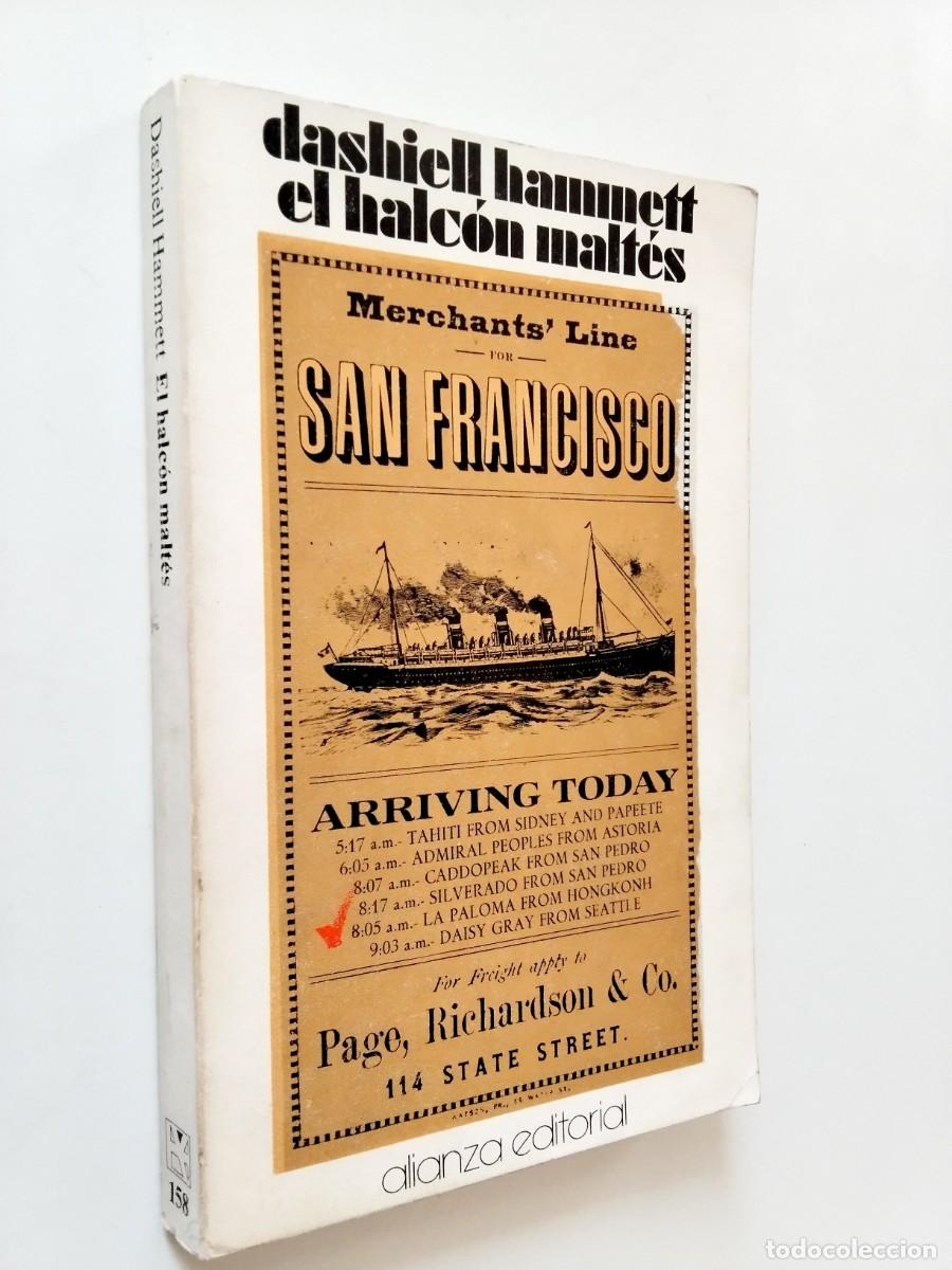 Livres: Dashiell Hammett - El halc&oacute;n malt&eacute;s (Serie Sam Spade)