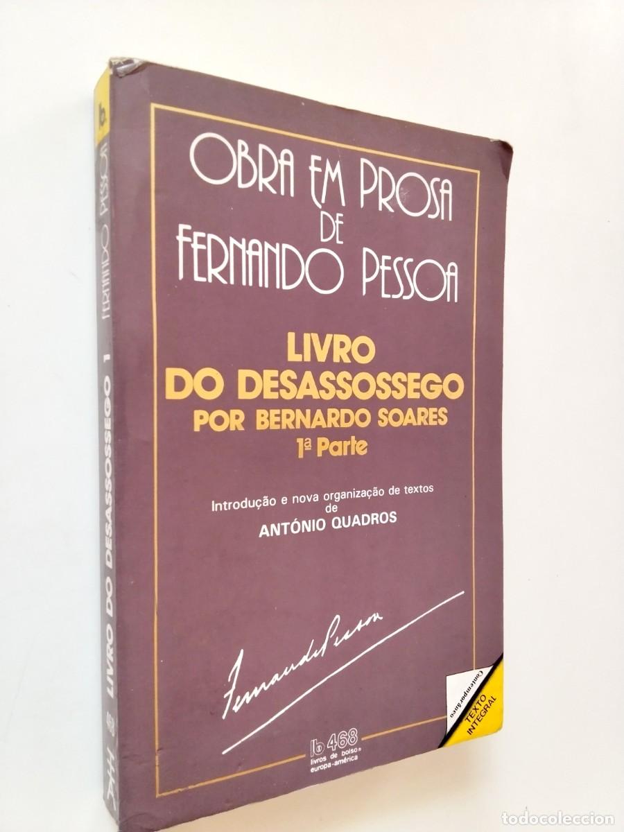 B&uuml;cher: Fernando Pessoa - Livro do desassossego por Bernardo Soares. 1&ordf; Parte