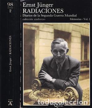 Livres: Radiaciones. 2 Vol&uacute;menes - Ernst J&uuml;nger