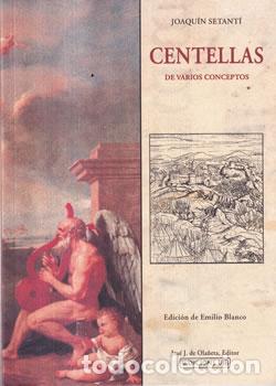 Libros: Centellas de varios conceptos - Hoaqu&iacute;n Setant&iacute; - Foto 1