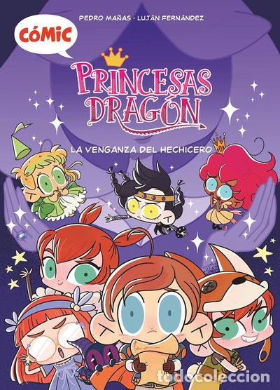 B&uuml;cher: C&oacute;mic Princesas Drag&oacute;n 1: La venganza del hechicero- 9788411205238