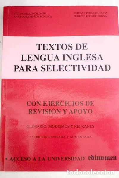 Libros: Textos de lengua inglesa para Selectividad- 9788485789504 - Foto 1