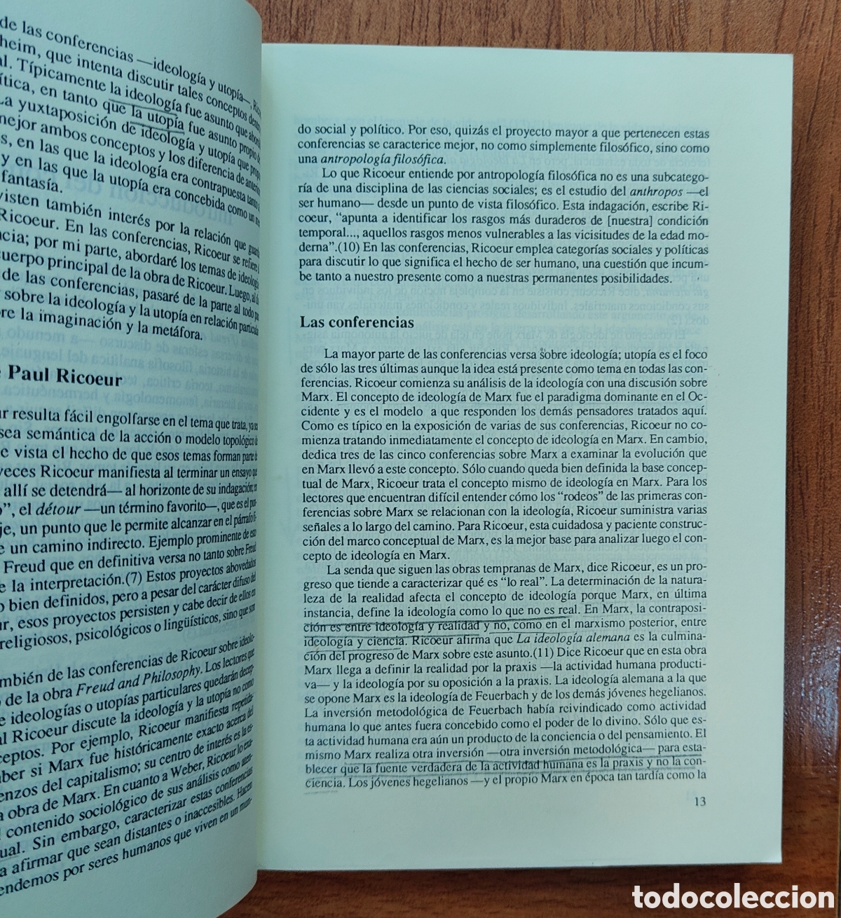 Libros: Ideolog&iacute;a y Utop&iacute;a � Gedisa - Paul Ricoeur - Foto 3