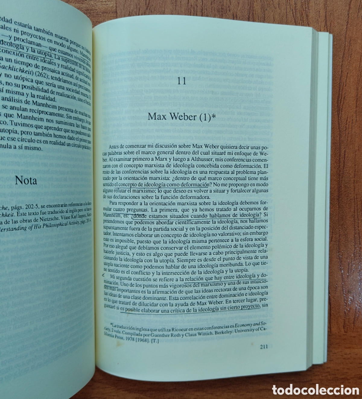 Libros: Ideolog&iacute;a y Utop&iacute;a � Gedisa - Paul Ricoeur - Foto 4
