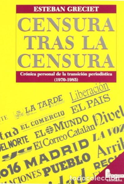 books: Censura tras la censura- 9788470740985
