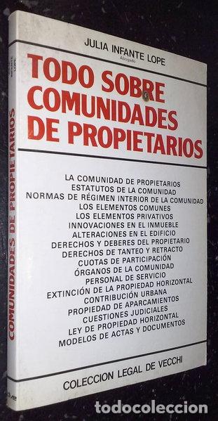 Livros em segunda m&atilde;o: Todo sobre comunidades de propietarios- 9788431506339