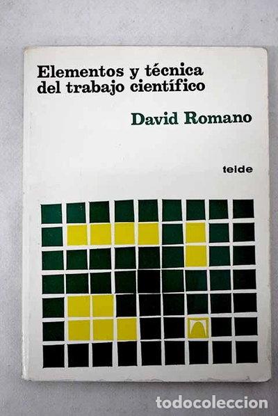 B&uuml;cher: Elementos y t&eacute;cnica del trabajo cient&iacute;fico- 9788430782703