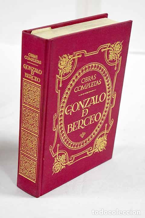 books: Obras completas: Gonzalo de Berceo.- Gonzalo de Berceo