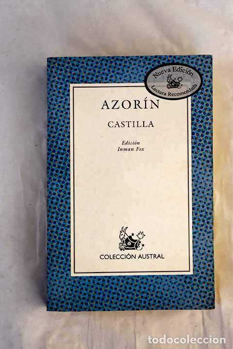 Libros: Castilla: Martinez Ruiz, Jos&eacute; (Azor&iacute;n).- Martinez Ruiz, Jos&eacute; (Azor&iacute;n)