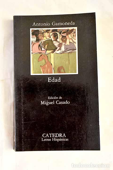 Libros: Edad: (poes&iacute;a 1947-1986).- Gamoneda, Antonio