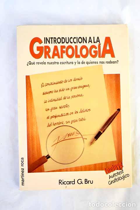 Libros: Introducci&oacute;n a la grafolog&iacute;a.- Bru, Ricardo - Foto 1