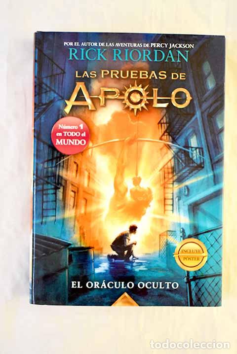 Libros: El or&aacute;culo oculto (Las pruebas de Apolo 1).- Riordan, Rick