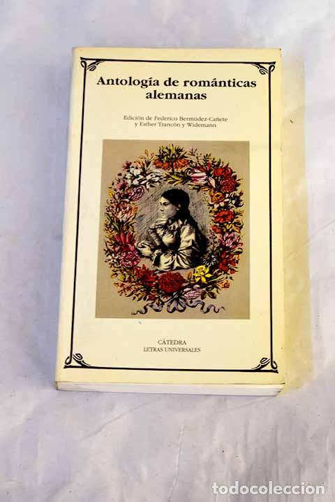 Livros em segunda m&atilde;o: Antolog&iacute;a de rom&aacute;nticas alemanas