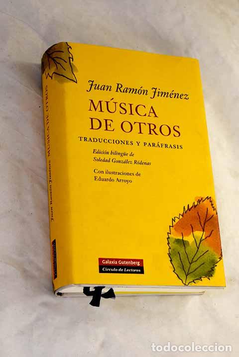 Libri di seconda mano: M&uacute;sica de otros: traducciones y par&aacute;frasis