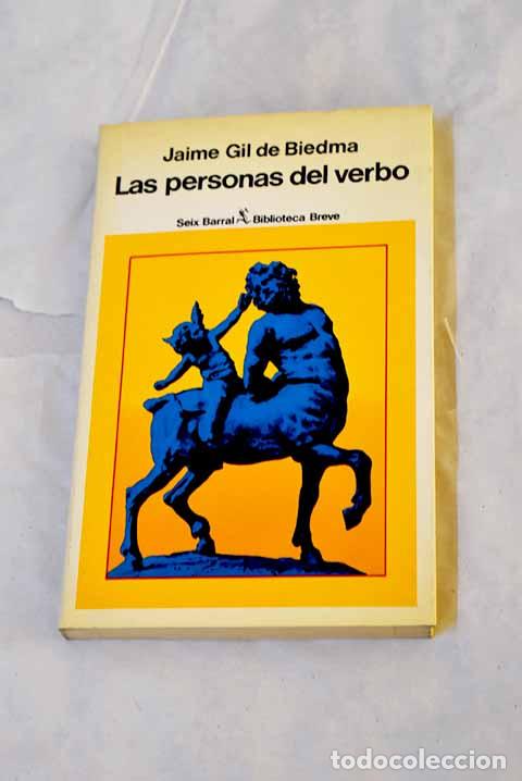 Libros: Las personas del verbo.- Gil de Biedma, Jaime - Foto 1