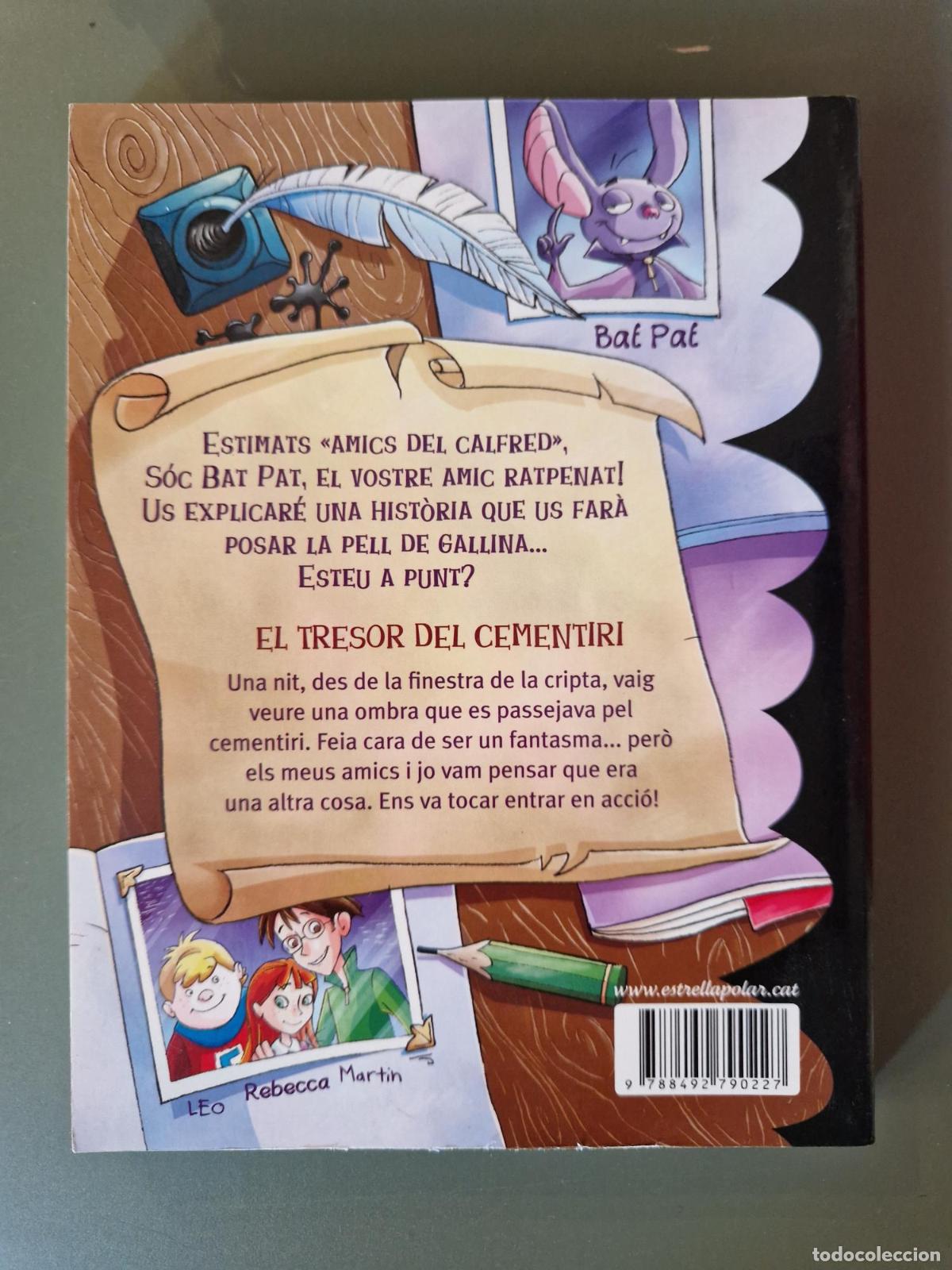 Libros: Bat pat 1: El tresor del cementiri - Roberto Pavanello - Foto 3