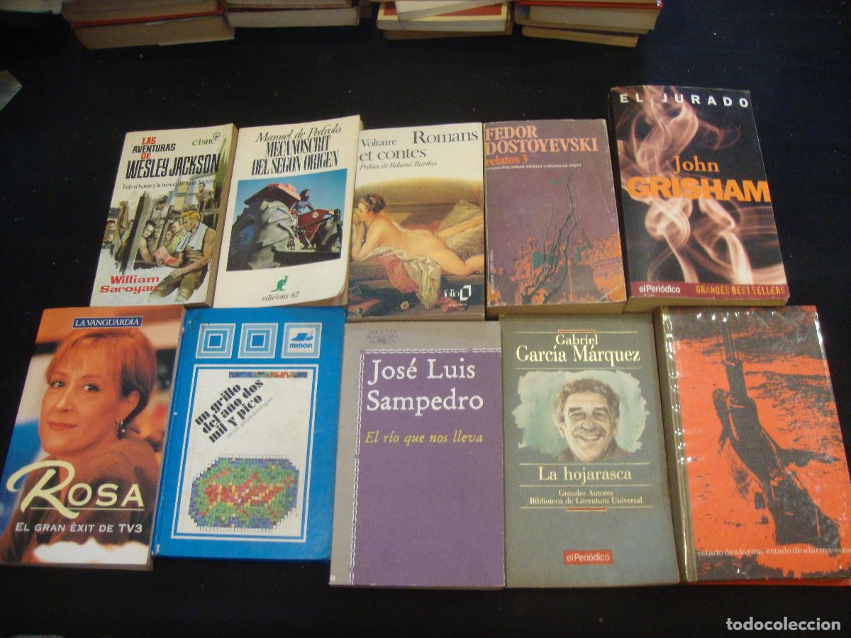 Livros em segunda m&atilde;o: LOTE DE 10 LIBROS VARIADOS