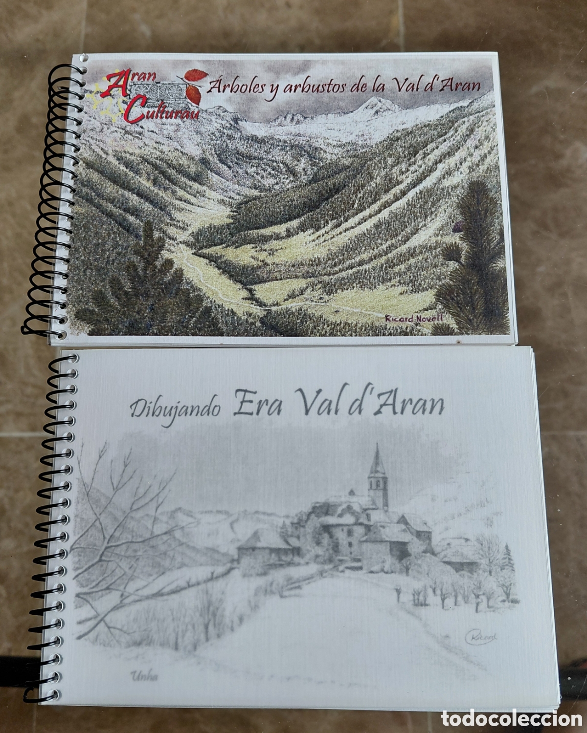Libros: Lote cuadernos de dibujos de la Val d'Aran.Pirineos