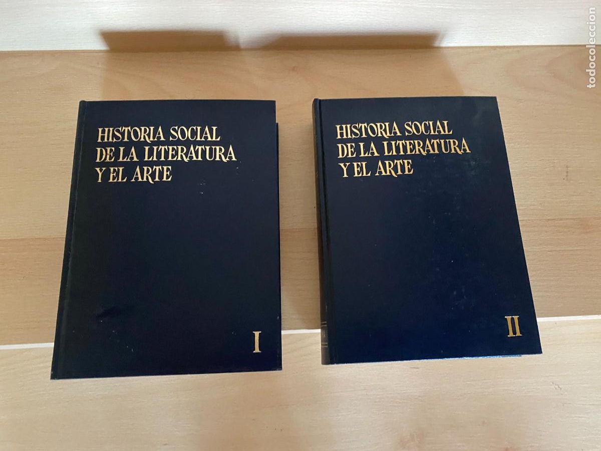 Libros: A.Hauser,H&ordf; social de la literatura y el arte,2vol, completa, Ed Guadarama,A.Tovar-FP Varas-Reyes