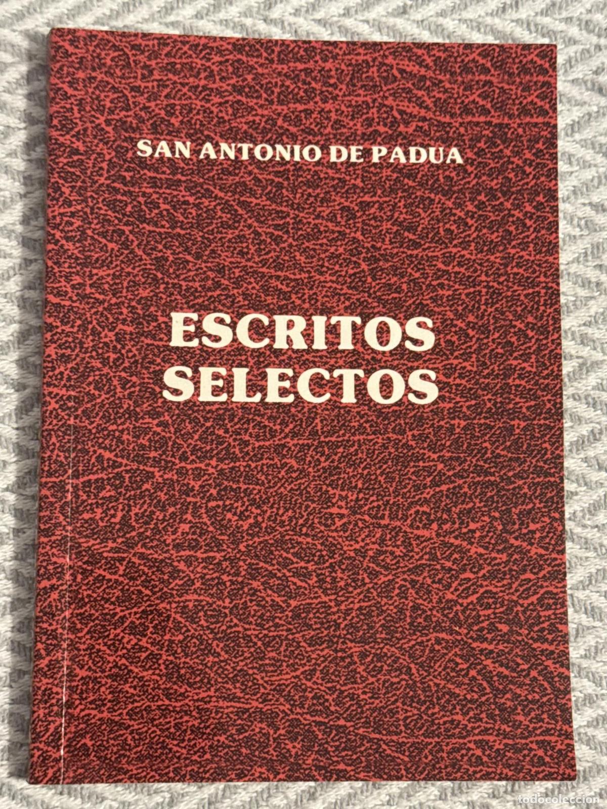 books: Escritos selectos 16 - San Antonio de Padua