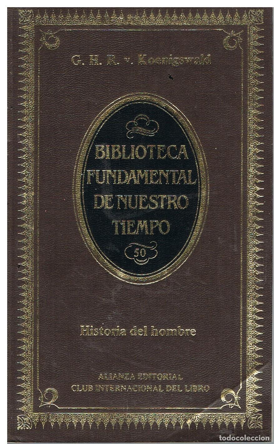 Libros: Historia del Hombre - Koenigswald, G. H. R. Von
