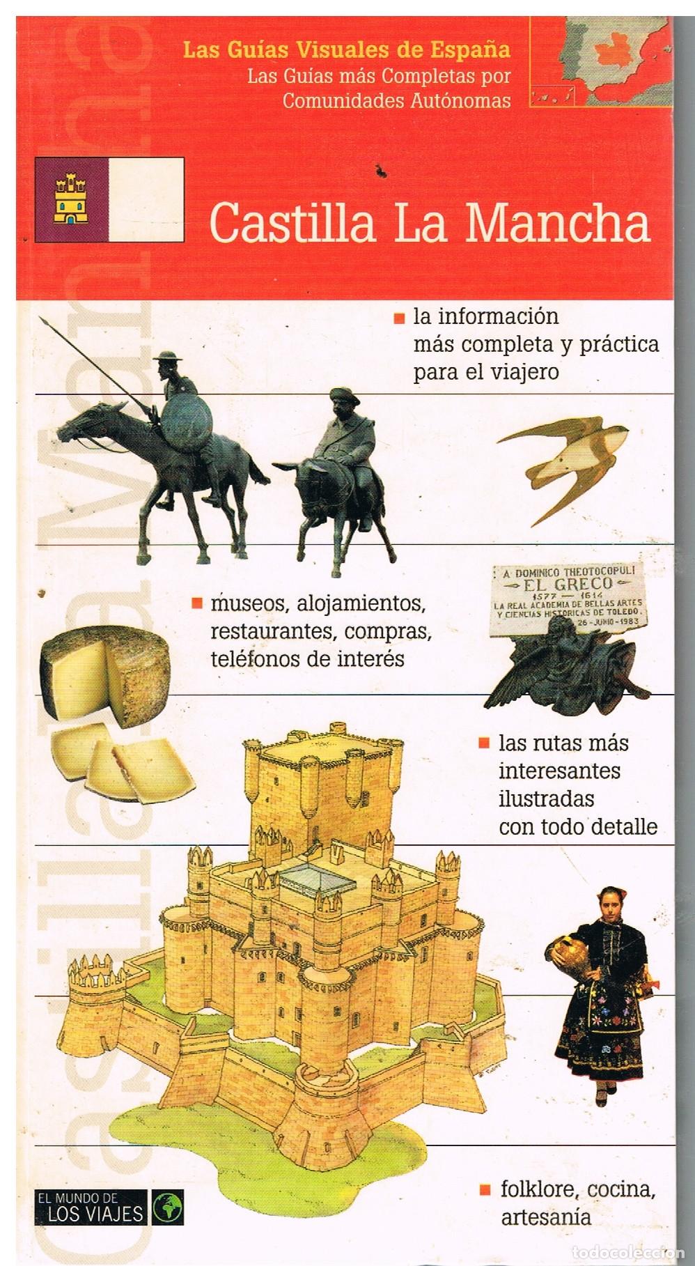 Libros: Guias Visuales Castilla La Mancha - Varios Autores - Foto 2