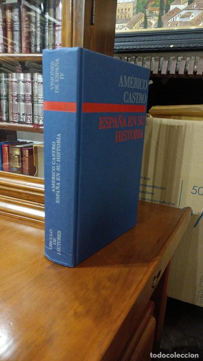 books: CASTRO, Am&eacute;rico: - Espa&ntilde;a en su historia. Cristianos, moros y jud&iacute;os. Introducci&oacute;n de Julio Valde&oacute;n.