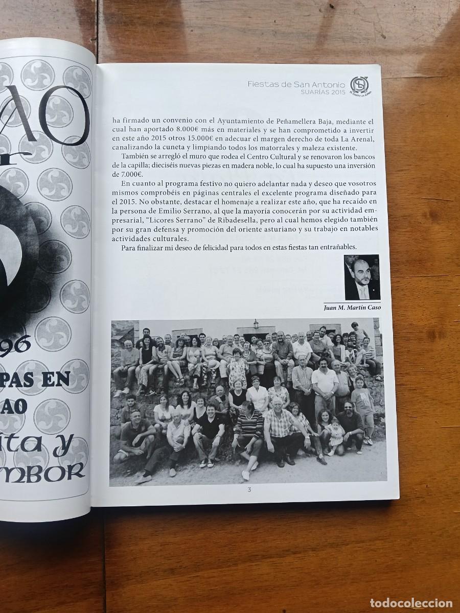 Libros: Fiestas de San Antonio Suarias 2015. - Foto 2
