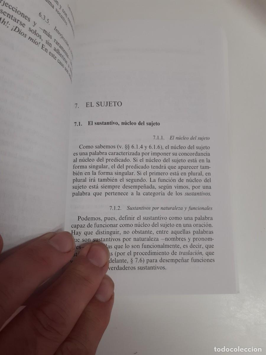 Libros: Gram&aacute;tica esencial del espa&ntilde;ol. Manuel Seco. Espasa. - Foto 7