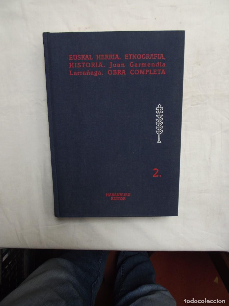 Livros em segunda m&atilde;o: EUSKAL HERRIA . ETNOGRAFIA , HISTORIA DE JUAN GARMENDIA TOMO 2