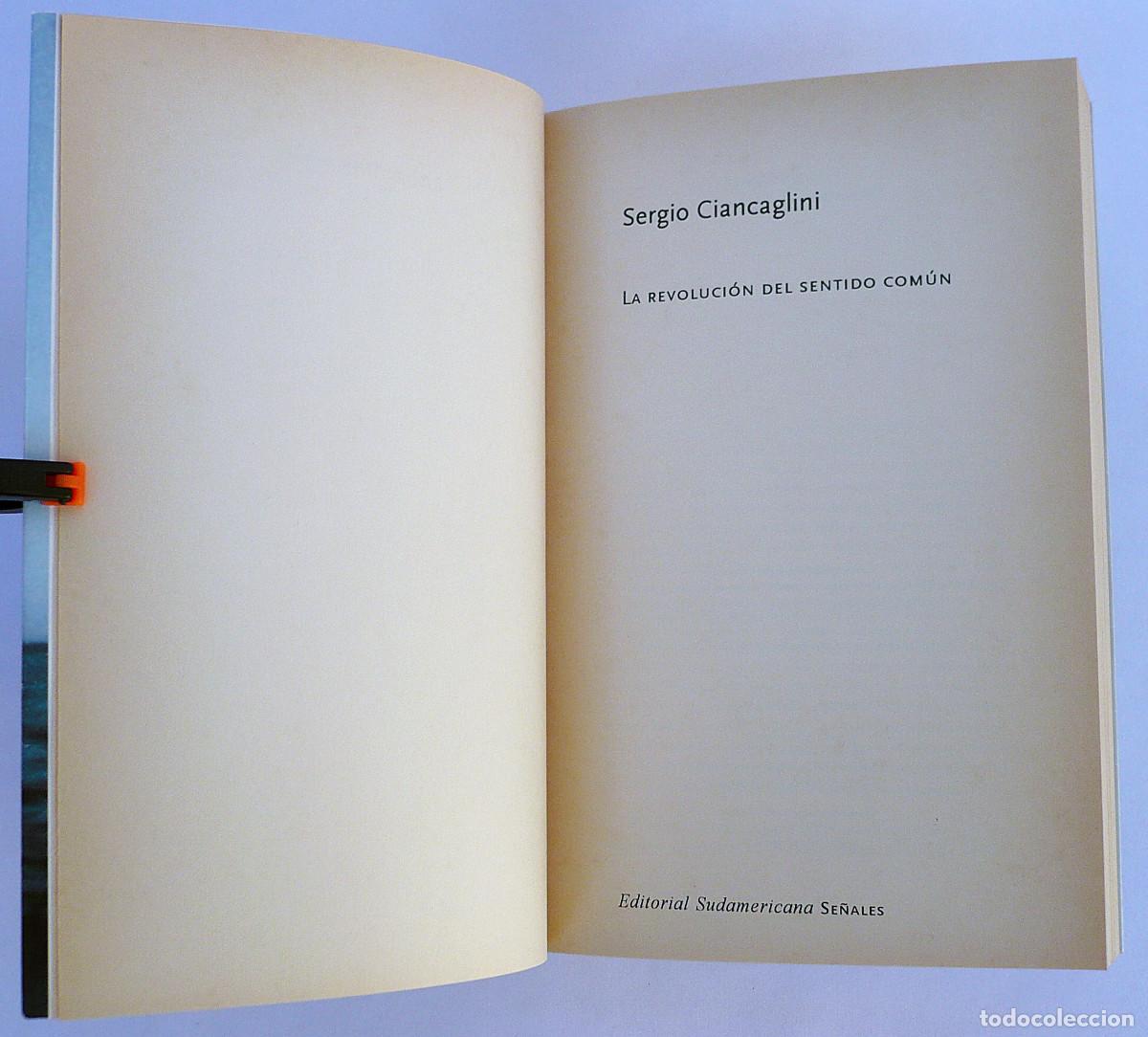 Libros: La revolucion del sentido comun, Sergio Ciancaglini - Foto 5