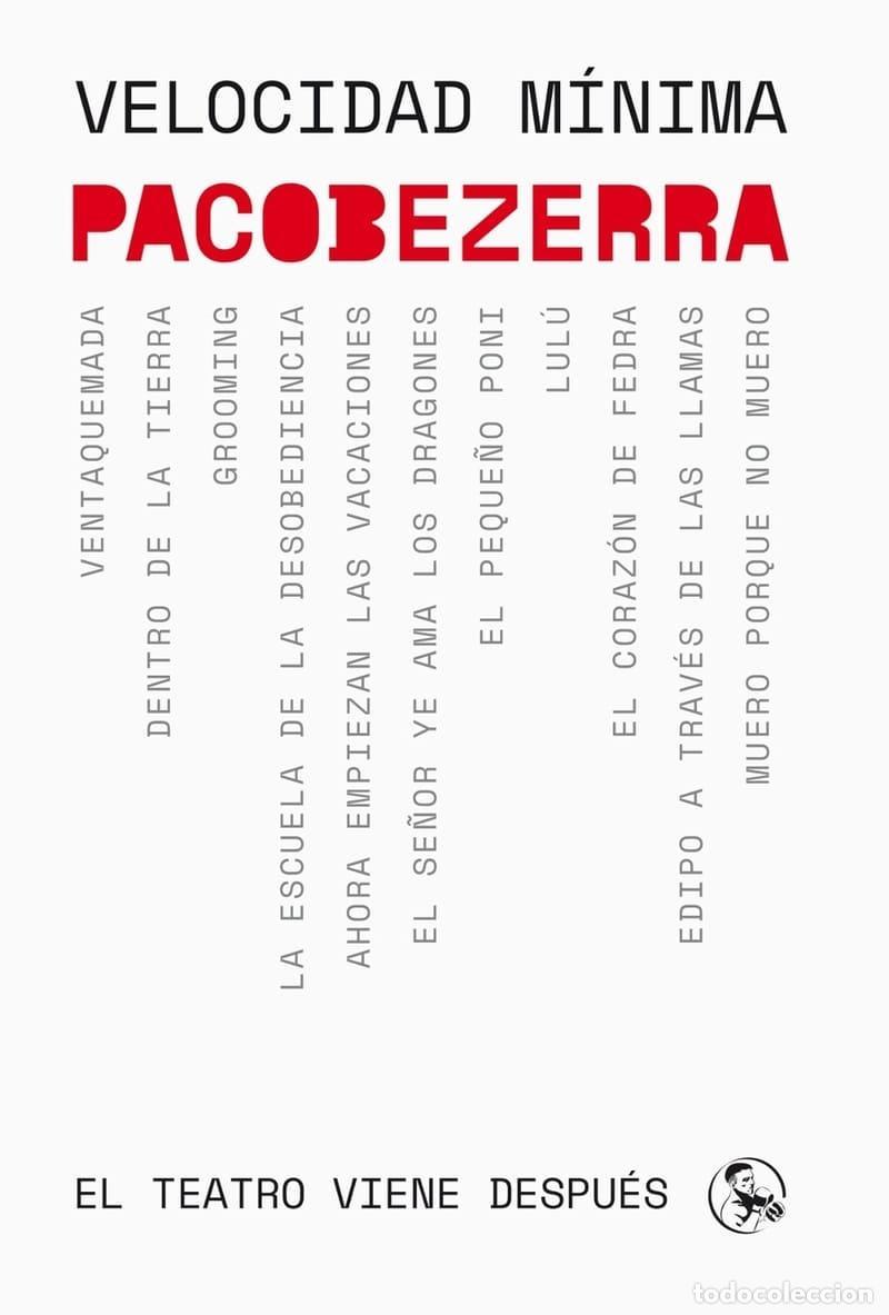 B&uuml;cher: BEZERRA, Paco. - Velocidad m&iacute;nima.