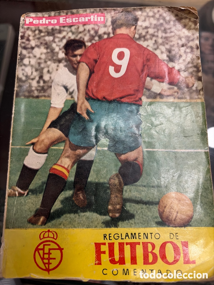 Livros em segunda m&atilde;o: Reglamento f&uacute;tbol comentado Pedro Escartin