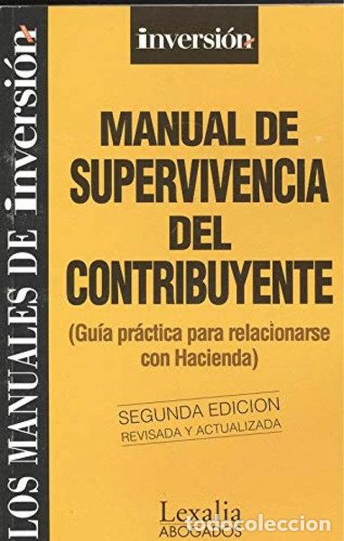 Livres: Manual de supervivencia del contribuyente- 9788489405554